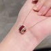 Women's Fashion Personality Red Clavicle Chain