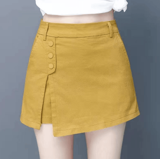 Women's New Literary Wide Leg Shorts Skirt Women