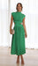 Women's Solid Color Sleeveless Waist Dress
