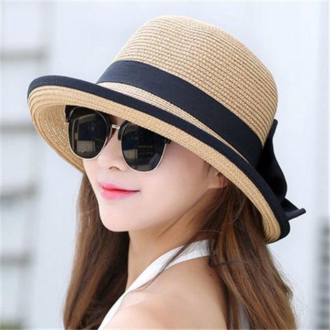 Women's Summer Casual Sunshade Straw Hat