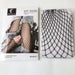 Women's Velvet Hollowed Out Pantyhose Fishnet Stockings Stockings